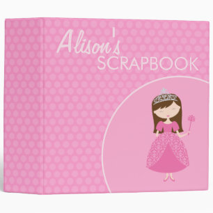 2" Princess Scrapbook Binder