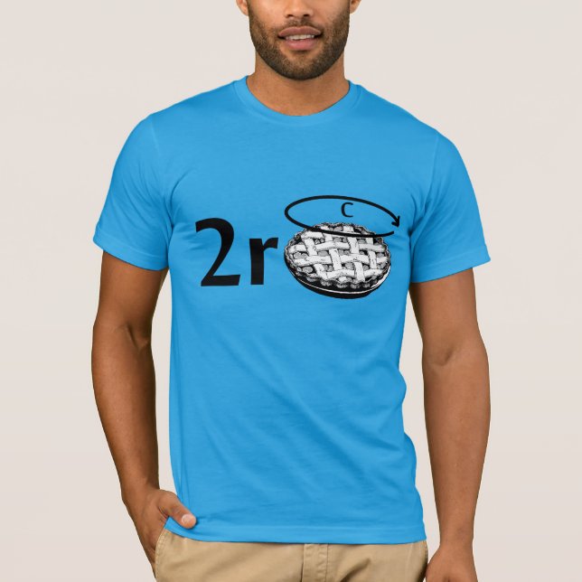 2*r*pie T-shirt (Front)