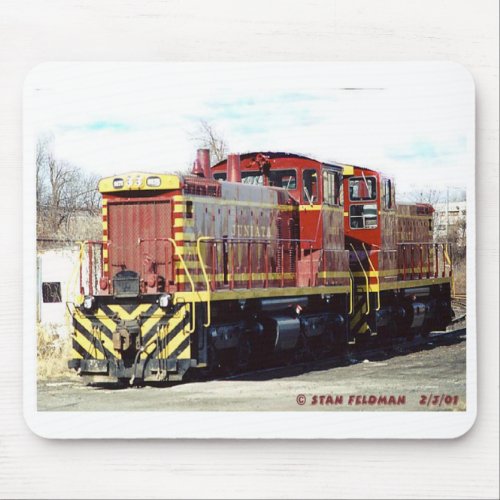 2 rebuilt Juniata terminal switching locomotives Mouse Pad