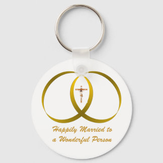 2 rings & JESUS, Keychain