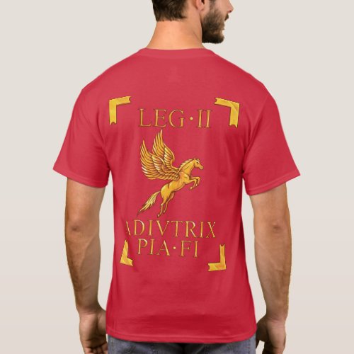 2 Roman Legio II Adiutrix Pia Fi Vexillum T_Shirt