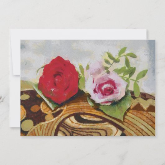 2 roses painting (Front)