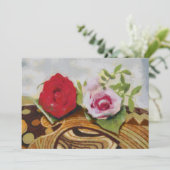 2 roses painting (Standing Front)