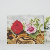 2 roses painting (Standing Front)