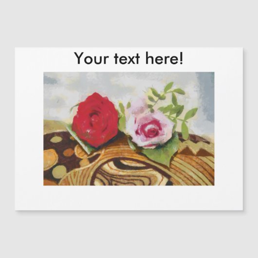 2 roses painting (Front)