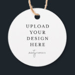 2" Round Circle Gift / Favor Tag<br><div class="desc">Customize your design in Templett. After you are done editing,  download your file in a JPG format (don't forget to turn on the bleed option). Upload your design here by clicking on the blue "Personalize" button.</div>