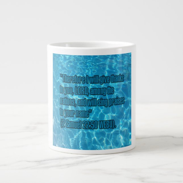 2 Samuel 22:50 WEBU Mug (Front)