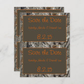 2 Save-the-Date Camo Cards (Front/Back)
