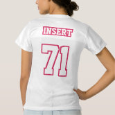 Turn Wood Into Things Women's Football Jersey, Zazzle