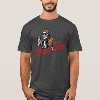 2 SIDE Dada Making Sure Its Not Poison Skeleton Da T-Shirt