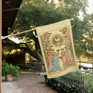 2-sided All Saints (RLS 19) House Flag