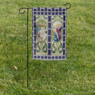 2-sided Angels Greeting the 3 Marys at the Tomb Garden Flag