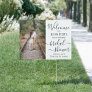 2 Sided Any Theme Bridal Shower Photo Welcome Yard Sign