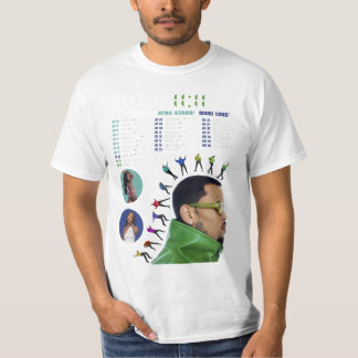 2 Sided Chris 1111 Tour 2024 T-shirt Brown 2024