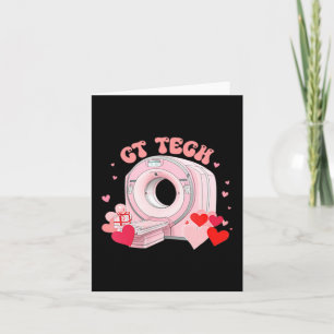 2 Sided Cuds Favorite CT Tech Radiology Valentine Card