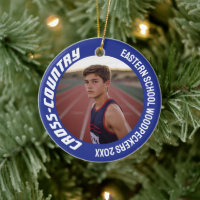 2-Sided Customizable Sports Cross-Country Photo