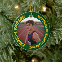 2-Sided Customizable Sports Cross-Country Photo