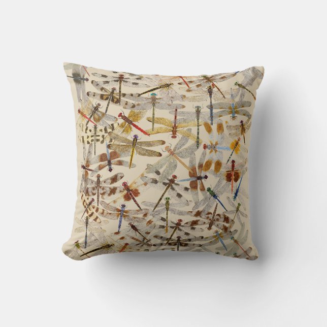 2 Sided Dragonfly Pillow (Front)