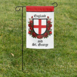2-sided England And St. George  Garden Flag at Zazzle