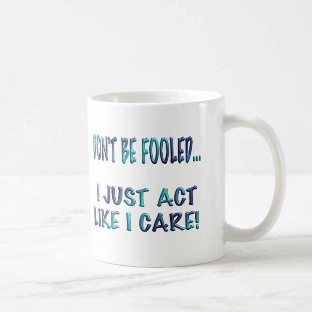 2 Sided Humorous Funny Coffee mug, cup (Right)