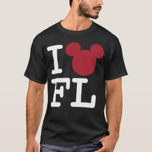 2 Sided I Love Mickey   Florida Family Vacation T-Shirt