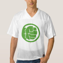 2 Sided Incredible Hulk Logo | Add Your Name Men's Football Jersey