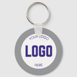 2 sided Logo on Clean Company Business Keychain
