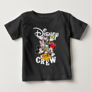 2 Sided Mickey & Friends Crew - Family Vacation Baby T-Shirt
