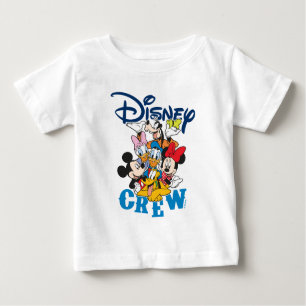 2 Sided Mickey & Friends Crew - Family Vacation Baby T-Shirt