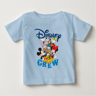 2 Sided Mickey & Friends Crew - Family Vacation Baby T-Shirt