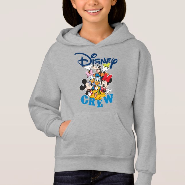 2 Sided Mickey & Friends Crew - Family Vacation Hoodie (Front)