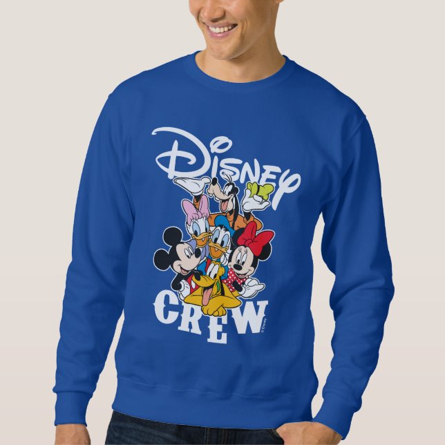2 Sided Mickey & Friends Crew - Family Vacation Sweatshirt (Front)