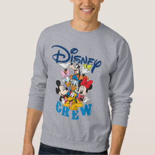 2 Sided Mickey & Friends Crew - Family Vacation Sweatshirt