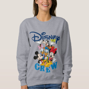 2 Sided Mickey & Friends Crew - Family Vacation Sweatshirt