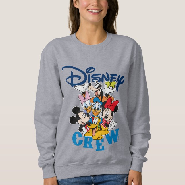 2 Sided Mickey & Friends Crew - Family Vacation Sweatshirt (Front)