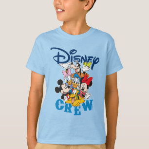 2 Sided Mickey & Friends Crew - Family Vacation T-Shirt