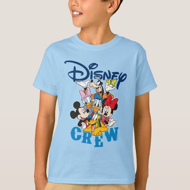 2 Sided Mickey & Friends Crew - Family Vacation T-Shirt (Front)
