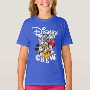 2 Sided Mickey & Friends Crew - Family Vacation T-Shirt