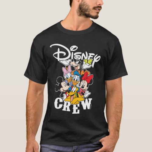 2 Sided Mickey  Friends Crew _ Family Vacation T_Shirt