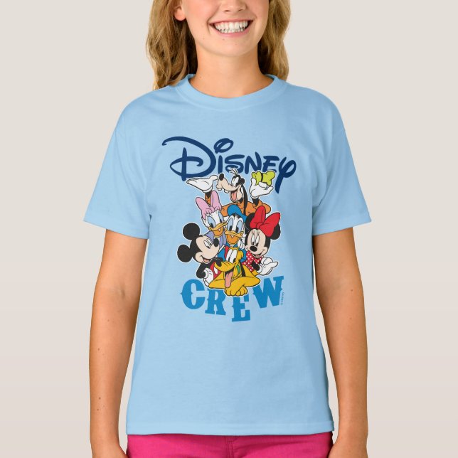 2 Sided Mickey & Friends Crew - Family Vacation T-Shirt (Front)
