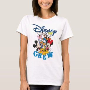 2 Sided Mickey & Friends Crew - Family Vacation T-Shirt