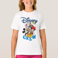 2 Sided Mickey & Friends Crew - Family Vacation