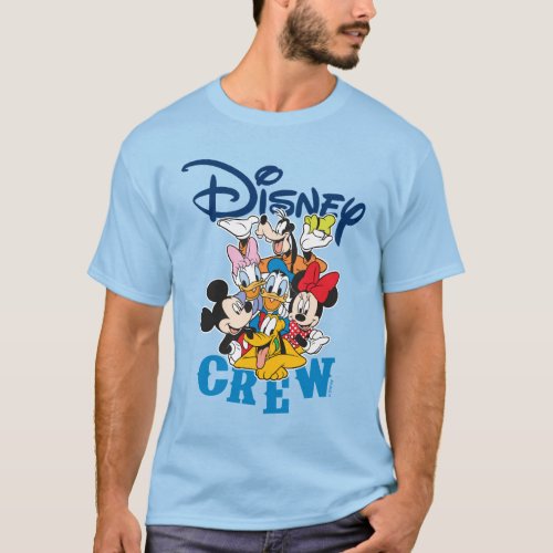 2 Sided Mickey  Friends Crew _ Family Vacation T_Shirt