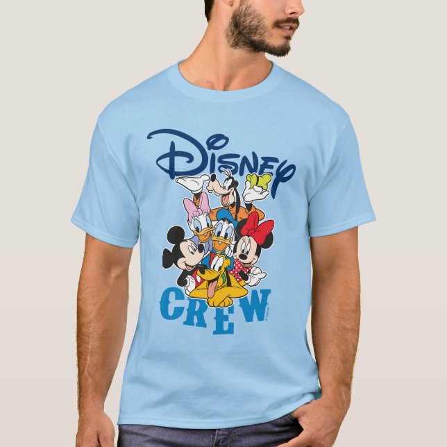 2 Sided Mickey & Friends Crew - Family Vacation T-Shirt (Front)