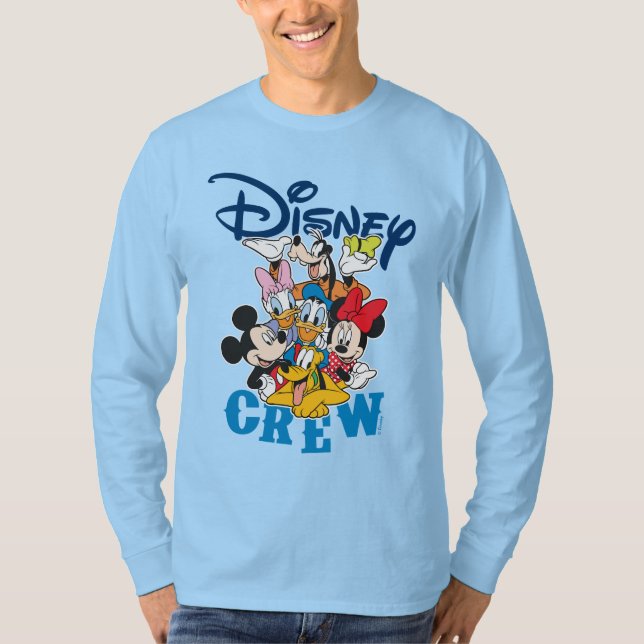 2 Sided Mickey & Friends Crew - Family Vacation T-Shirt (Front)
