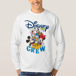 2 Sided Mickey & Friends Crew - Family Vacation T-Shirt