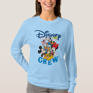 2 Sided Mickey & Friends Crew - Family Vacation T-Shirt