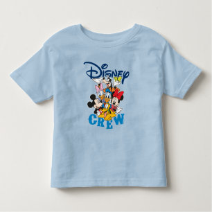 2 Sided Mickey & Friends Crew - Family Vacation Toddler T-shirt