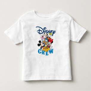 2 Sided Mickey & Friends Crew - Family Vacation Toddler T-shirt