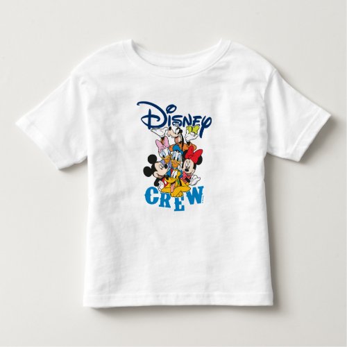 2 Sided Mickey  Friends Crew _ Family Vacation Toddler T_shirt